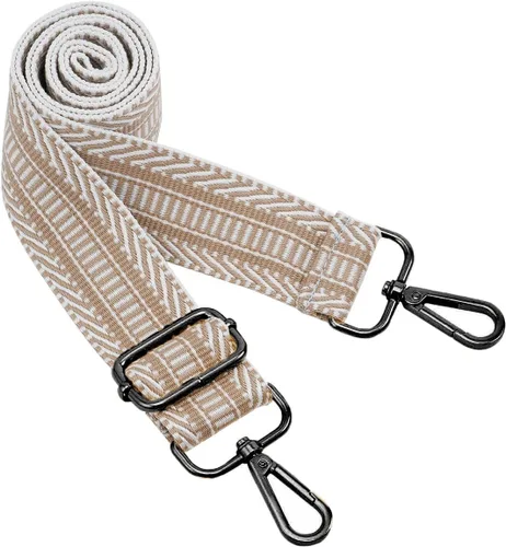 Vista 14 de ZOOEASS Hebillas de níquel Correa ancha para el hombro ajustable de repuesto para cinturón de pistola, hebilla de guitarra estilo bandolera