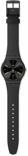 Vista 2 de Swatch Una pizca de amarillo, Negro -, Colección Holiday