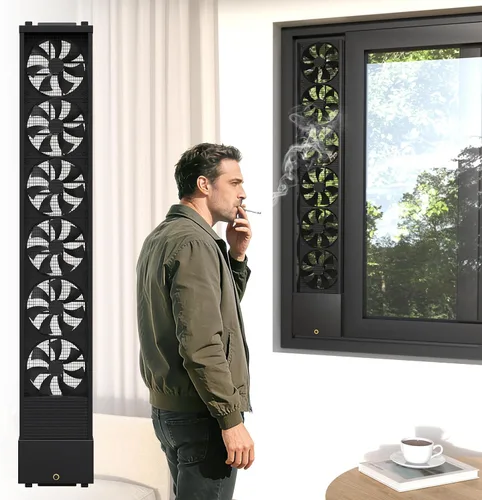 Vista 7 de Vertical Window Fan for Sliding Windows (75~80cm/29.5~31.5in)