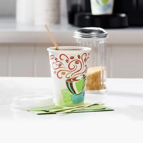 Vista 2 de Vasos térmicos o fríos, 12 onzas, paquete de 25