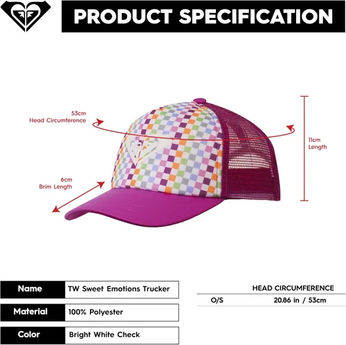 Vista 4 de Roxy Gorro de camionero Sweet Emotions para niña