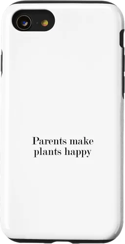 Vista 18 de iPhone XR Parents make plants happy Case