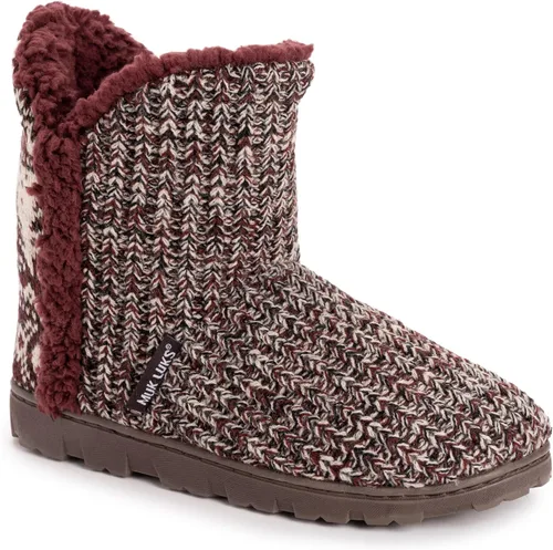 Vista 13 de MUK LUKS Cheyenne para mujer Marrón/Caramelo