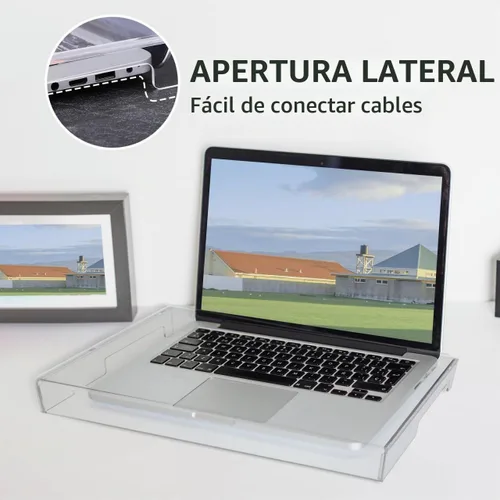 Vista 4 de UKCOCO Cubierta acrílica para teclado de portátil de 14 a 15,6 pulgadas