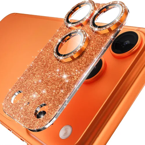 Vista 17 de YWXTW Protector de lente de cámara de vidrio templado para iPhone 14 Pro Max, protección de cobertura completa 3D, tecnología de círculo nocturno