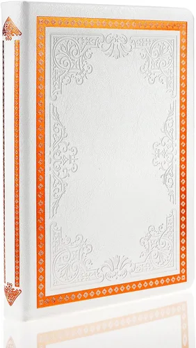 Vista 11 de Mazeran Diario vintage, tapa dura de piel sintética, cuaderno de escritura retro en relieve, agenda personal con forro universitario, 5.5 x 7.7