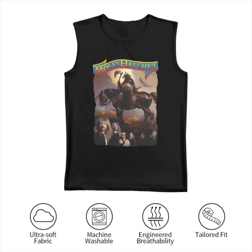 Vista 4 de STOLARCZY Mens Muscle Quick Dry Tank Tops Sleeveless Shirt Undershirts for Gym Workout