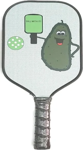 Vista 5 de MIXIN ITUP Juego de 2 paletas de pickleball de fibra de carbono T700