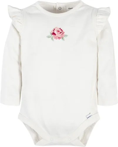 Vista 4 de Gerber Conjunto de body de manga larga de 3 piezas para bebé pantalones y diadema