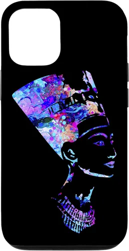 Vista 28 de Funda para iPhone 16 con diseño de reina egipcia Nefertiti