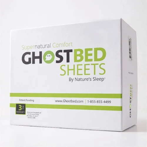 Vista 7 de GhostBed California King Cooling - Juego de sábanas de lujo de algodón Supima y Tencel, resistente a las arrugas con bolsillos profundos, 6 piezas