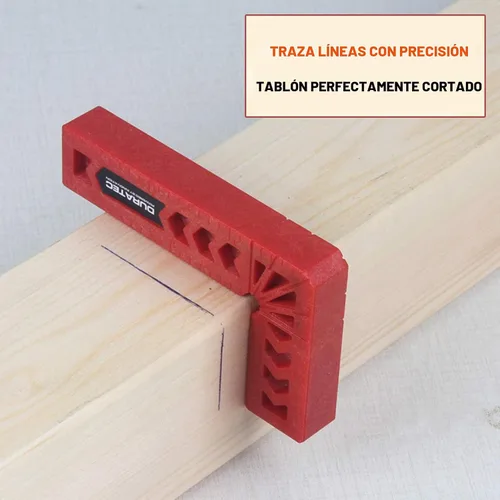 Vista 7 de Cuadrados de posicionamiento, herramienta de carpintería, abrazadera de esquina de 90 grados, cuadrados de carpintería, herramienta de carpintero