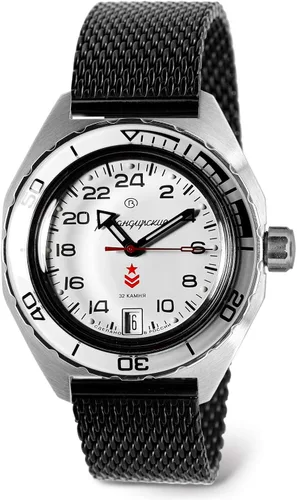 Vista 12 de VOSTOK Komandirskie 650546 GMT - Reloj mecánico automático de buceo automático