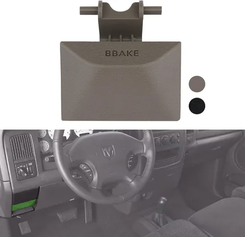Vista 9 de TQPONLY 74934 Manija para Liberar Freno de Estacionamiento (Gris Niebla) Compatible con Dodge Ram 1500 2500 3500 de 1998 a 2002 Reemplaza RU38RC8AA