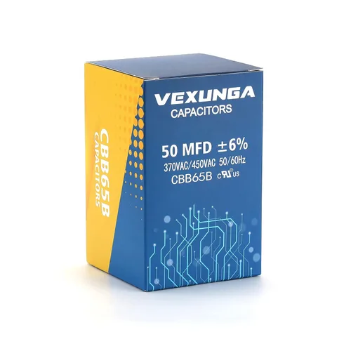 Vista 5 de VEXUNGA - Condensador de arranque 50uF 370VAC 440VAC 450VAC 50/60Hz CBB65 CBB65B, para aire acondicionado, arranque de motor de ventilador, bomba