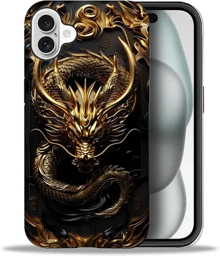 Vista 59 de CARLOCA Compatible con iPhone 12, Funda de Art Deco con patrón, TPU suave + PC duro 2 en 1, Funda protectora única con patrón, antiarañazos, TPU
