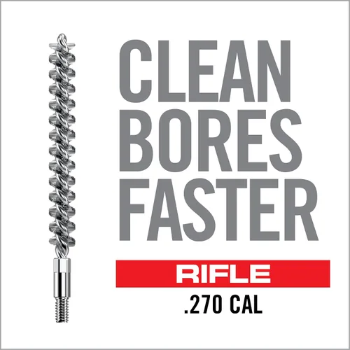 Vista 10 de Real Avid Bore-Max - Cepillo para pistola de bronce para limpieza rápida de armas, cepillo de barril niquelado