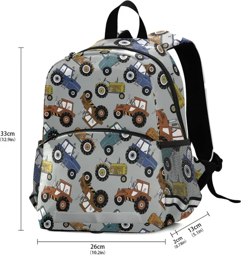 Vista 3 de Mochilas para niños, TRACTOR, Mochilas Daypack