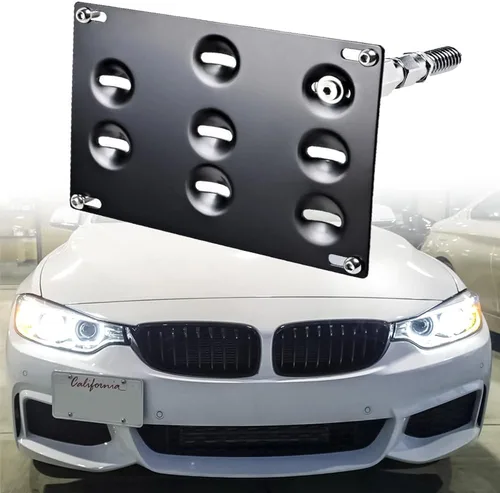 Vista 2 de Teng Auto Soporte de Gancho de Remolque Delantero para Placa de Matrícula para BMW 2 3 4 5 Serie X1 X3 X4 Z4 i3 F22 F30 F31 F32 F33 F36 F10 F11 F07