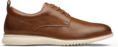 Vista 3 de Jousen Zapatos de vestir para hombre, estilo Oxford, informales, retro, clásicos, cómodos, formales, Derby, de negocios, para hombre