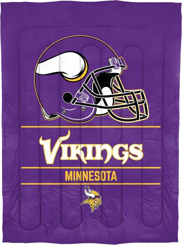Vista 61 de Northwest NFL Unisex-Adult Comforter and Sham Set Safety