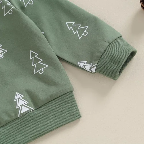 Vista 3 de Murnouche Conjunto de ropa de 2 piezas para bebé niño y niño pequeño