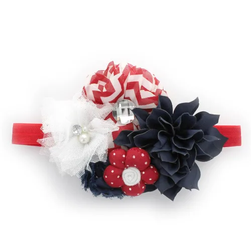 Vista 11 de My Lello Diadema de tela desgastada para bebé, bebé, bebé, niña, elástica, rosa polvorienta