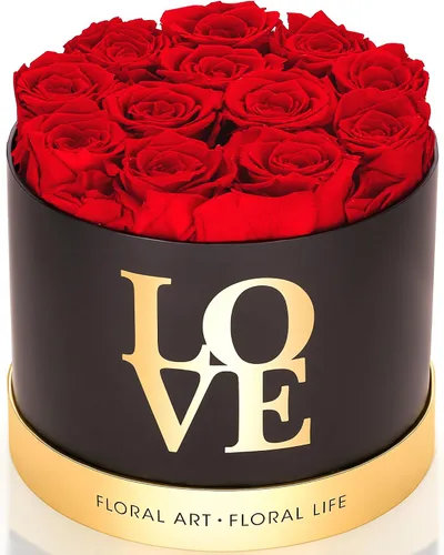 Vista 11 de Rosas preservadas en caja de regalo de lujo, 12 rosas eternas reales que duran hasta 3 años, flores eternas para mujeres, aniversario, cumpleaños