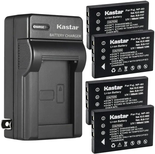 Vista 7 de Kastar Cargador de batería de pared AC para Kodak KLIC-5000 K7600-C, Kodak EasyShare LS420, EasyShare LS433, EasyShare LS443, Easyshare LS633