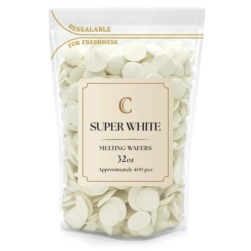 Vista 6 de Merckens - Bolsa de obleas de chocolate para derretir a granel, perfecta para sumergir, postres, hornear y más (1 libra, verde claro) (paquete de 3)