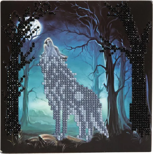 Vista 16 de CRYSTAL ART Kit de tarjetas de león en reposo 7.1 x 7.1 in
