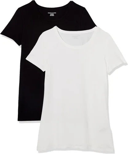 Vista 432 de Amazon Essentials Women's Regular-Fit Short-Sleeve Crewneck T-Shirt