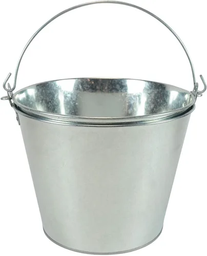 Vista 9 de Cubo de cerveza galvanizado de 5 cuartos de galón de 9 x 9 x 7 pulgadas (paquete de 1)