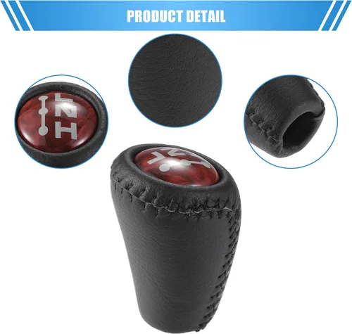 Vista 5 de ACROPIX Pomo de cambio de transmisión automática de 3 velocidades para Toyota Prado 120 2003-2009 - Paquete de 2