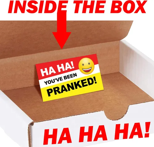Vista 2 de Gracias por unirse a la caja de bromas del partido demócrata Broma práctica Producto falso ~ Regalo de broma divertida broma se envía a un ser
