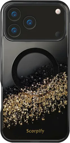 Vista 87 de SCORPIFY - Funda para iPhone 17 Pro Max Leopardo negro transparente LP-Negro Transparente Leopardo