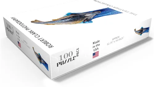Vista 3 de MyPuzzle Cassowary - Rompecabezas prémium de 100 piezas, fabricado en Estados Unidos