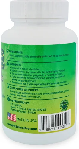 Vista 3 de Suplemento probiótico Lactobacillus Acidophilus, 60 cápsulas, soporte digestivo