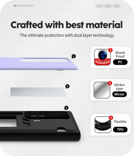 Vista 116 de GOOSPERY Parachoques magnético para puerta compatible con Galaxy S9 Plus, tarjetero tipo billetera con cierre automático por iman, funda protectora