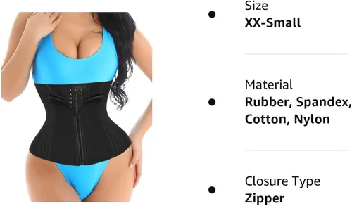 Vista 9 de Entrenador de cintura de torso corto para mujer, grasa del vientre inferior, corsé de entrenamiento Fajas Colombianas