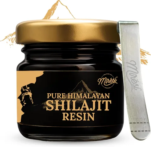 Vista 13 de Miresi Gomitas Shilajit - Sabor a arándanos Ricas en ácido fúlvico y más de 85 minerales traza Apoya la energía, la resistencia