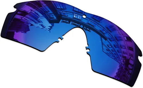 Vista 2 de Vonxyz Lentes de repuesto para gafas de sol Oakley M Frame 2.0 Strike - Sapphire MirrorCoat Polarizado
