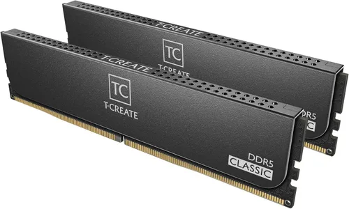 Vista 6 de TEAMGROUP T-Create Classic 10L DDR5 32GB Kit (2 x 16GB) 5600MHz (PC5-44800) CL46 Intel XMP 3.0 y AMD EXPO Módulo de memoria de escritorio compatible
