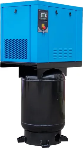Vista 8 de Compresor de aire de tornillo rotatorio con tanque vertical 10HP 230V 3-Ph Davv-lgjgp007tu2