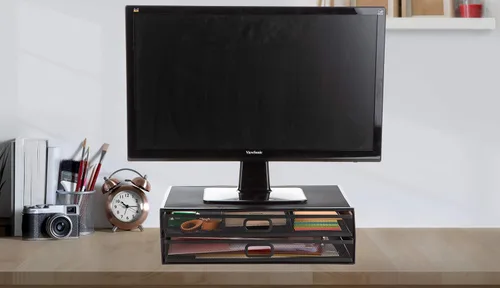 Vista 8 de Mind Reader 2TDMESHY-SIL - Soporte para monitor de metal