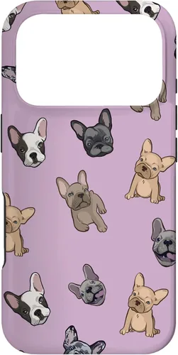 Vista 30 de Linda funda de teléfono Bulldog francés para iPhone 17