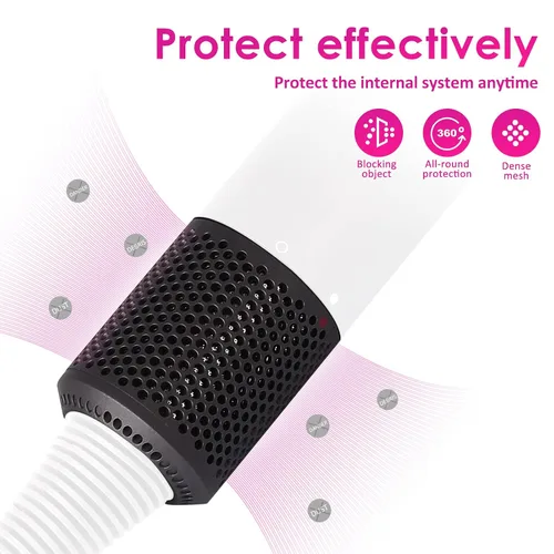 Vista 4 de Reemplazo de malla de filtro de secador de pelo mejorado para Dyson Supersonic HD01 HD03 HD08, accesorio para secador de pelo, jaula de filtro