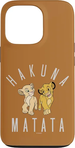 Vista 10 de Funda para iPhone 13 Pro Max Disney The Lion King Simba y Nala Hakuna Matata