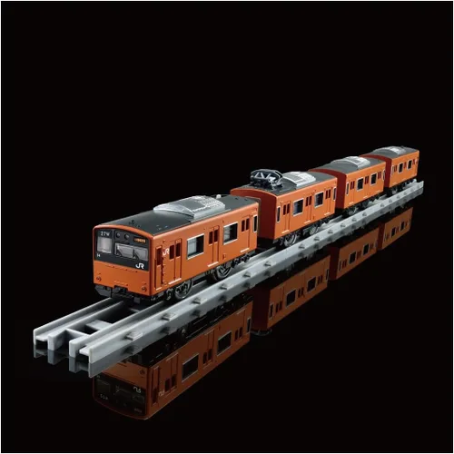 Vista 7 de Takara Tomy Plarail Real Class 201 Series Tren de cercanías (JR West Japan Orange)