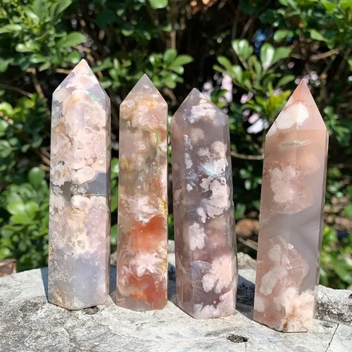 Vista 6 de Torre de amazonita natural, varita de punta de obelisco de cristal curativo y piedras, muestra mineral para meditación y decoración del hogar, 3-3.5
